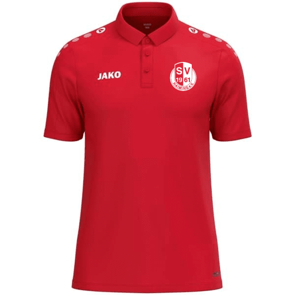 Polo One Cotton / Initialen unten Rechts / Logo weiß 