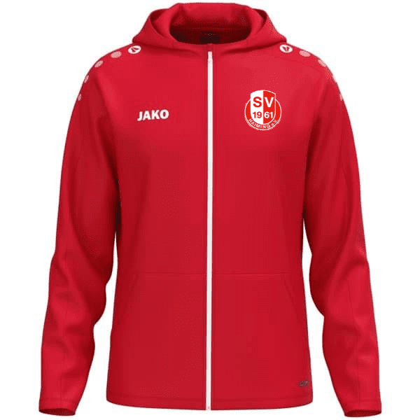 Kapuzenjacke One / Initialen unten Rechts / Logo weiß