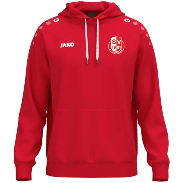 Kapuzensweat one Cotton / Initialen unten Rechts / Logo weiß